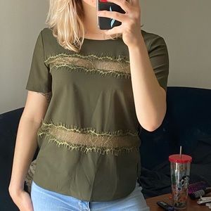 French connection blouse. In a size small.